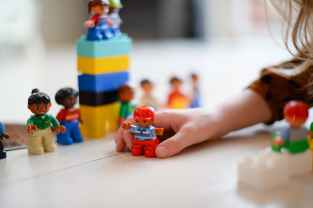 person playing mini fig