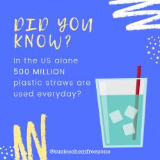 plastic straws